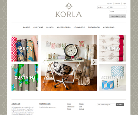 Korla Online Fabric Shop