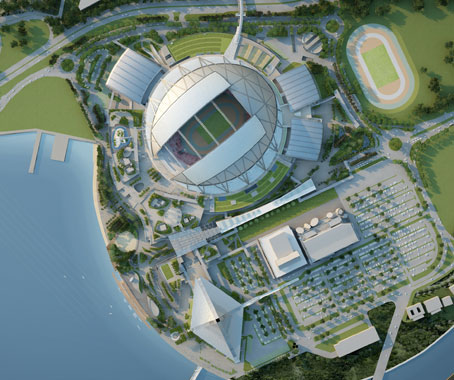 The New National Stadium