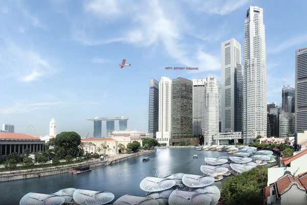 Floating Hawker Centres Powered by the Sun. Is this the future?