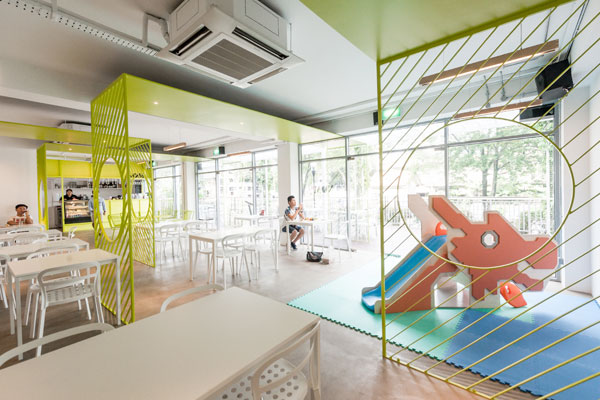 A Cafe inspired by the humble Void Deck