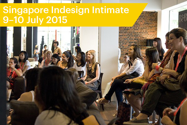 Singapore Indesign Intimate Introduces Design Conversations
