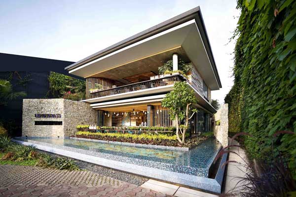 Lemongrass: A Slice of Modern Tropical Architecture in Bogor