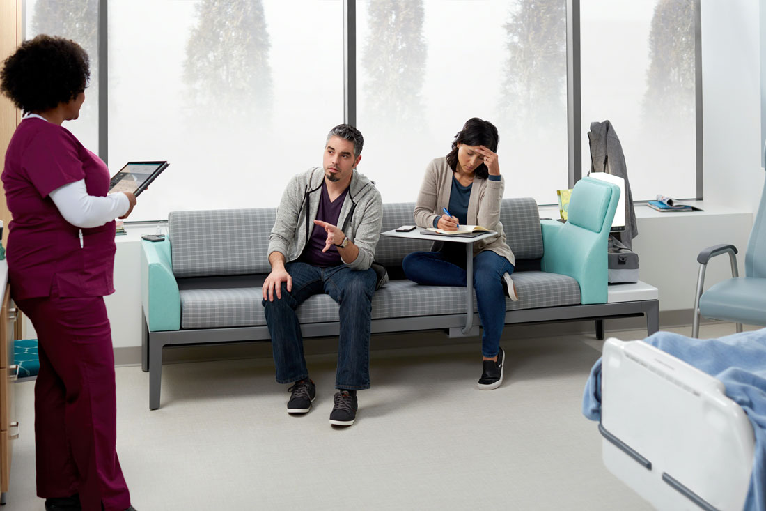 Steelcase Launches Furniture to Support Families in Healthcare Environments