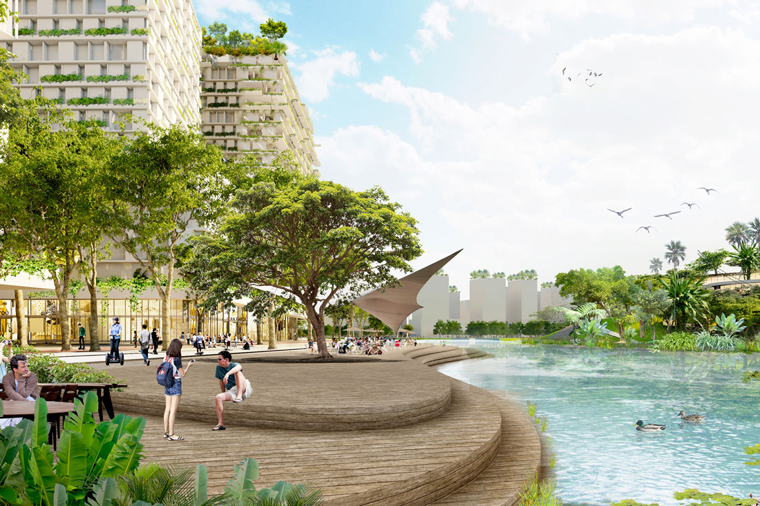 URA Unveils Jurong Lake District Master Plan