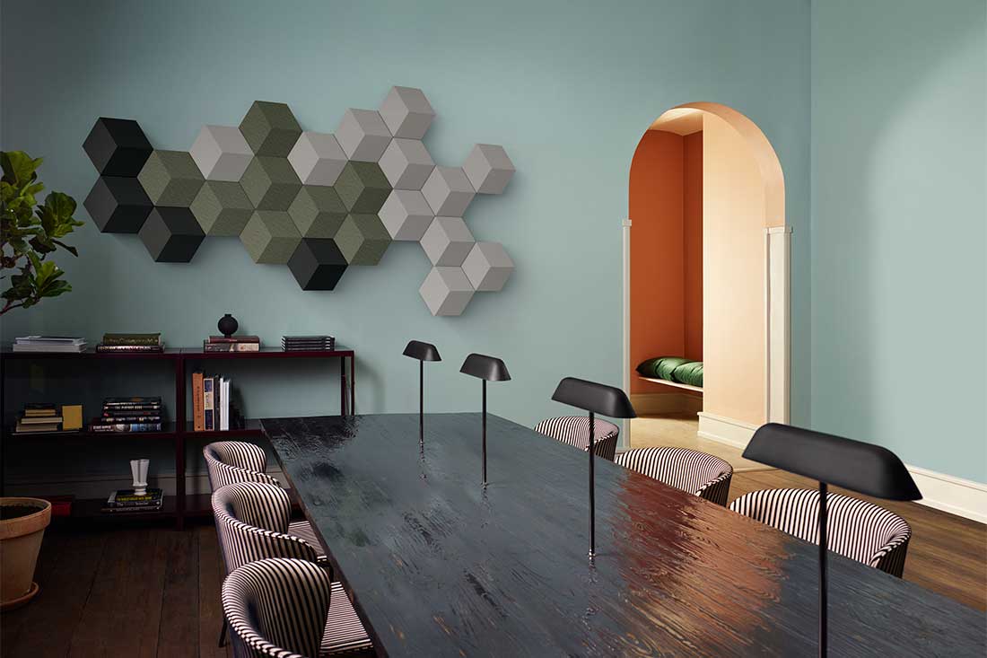 BeoSound Shape: Modular Speaker Tile Concept from Bang & Olufsen