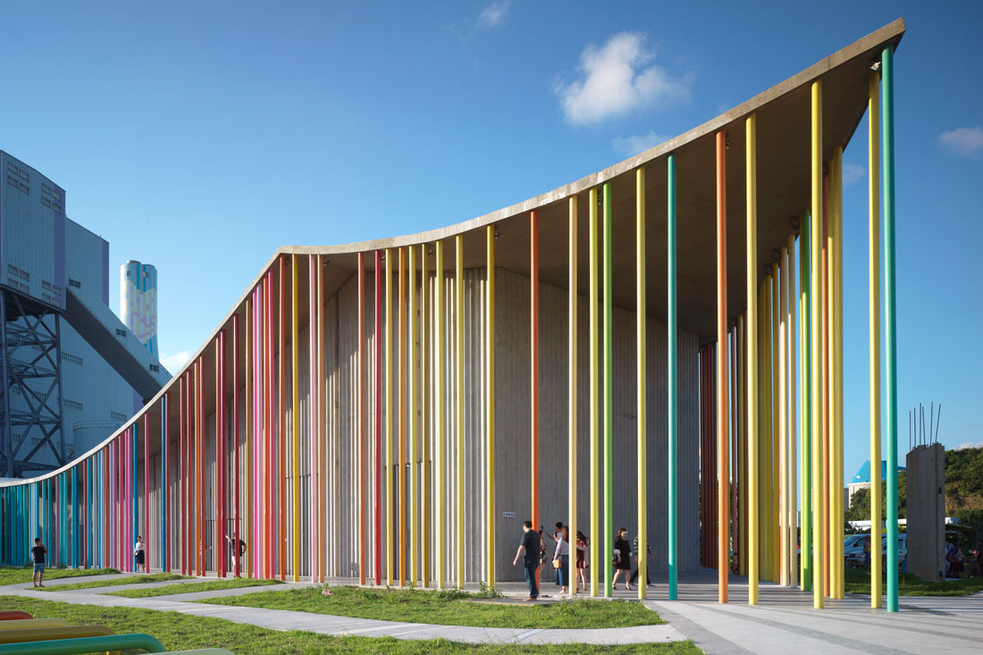 The Transformative Colours of the Xiafu Activity Centre by IMO Creations