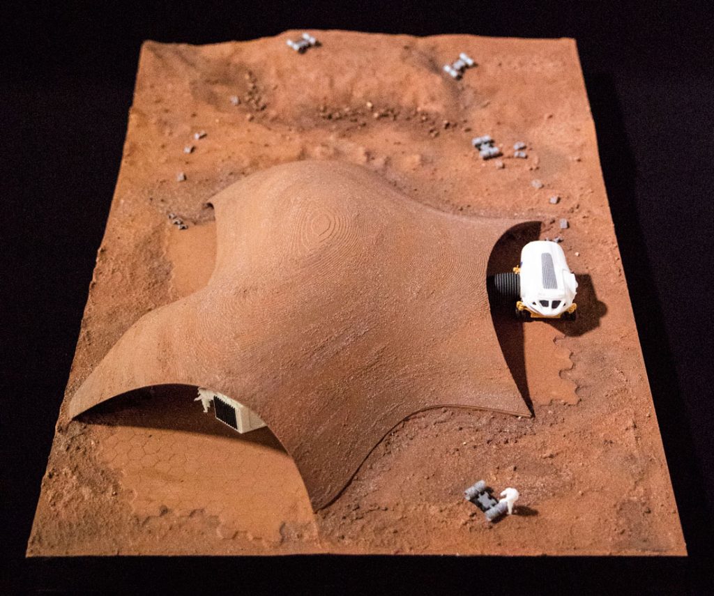 Xavier De Kestelier HASSELL NASA 3D Printed Model 3