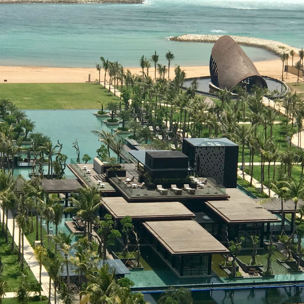 The recently completed Kempinski Nusa Dua Bali. Photos by DCM