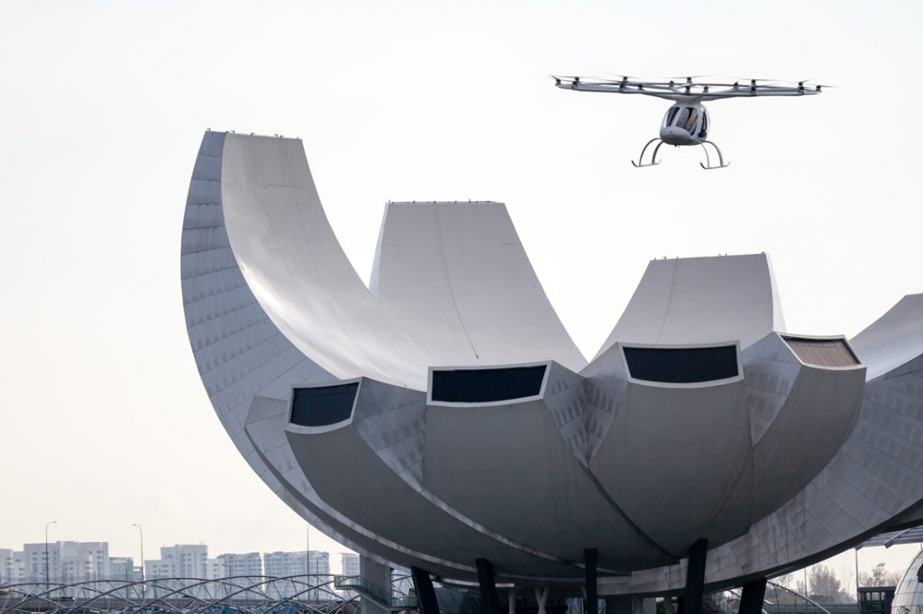 air taxi volocopter skyports